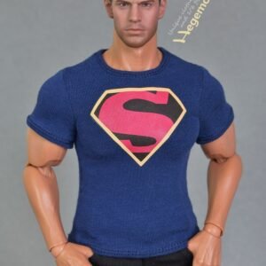 Dummy V-Neck T-Shirt - Blue